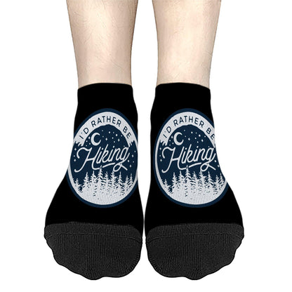 I'd Rather Be Hiking No Show Socks Womens No Show Women Sock