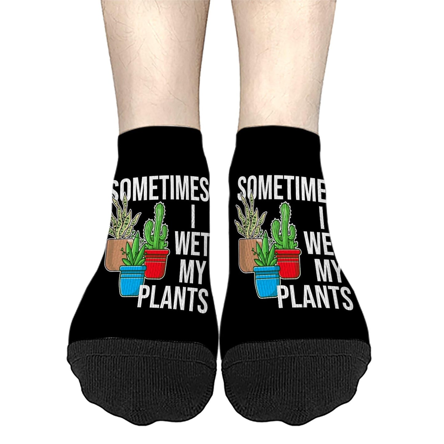 Plant Lovers Crew Socks - Women's Athletic