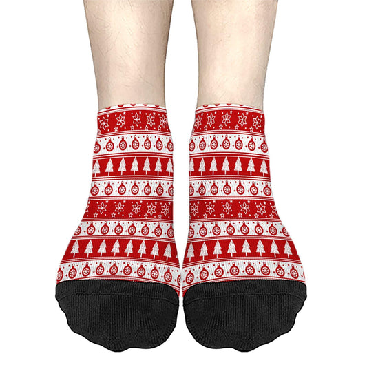 Funny Christmas Pattern Womens Socks Crew Dress Womens Sock