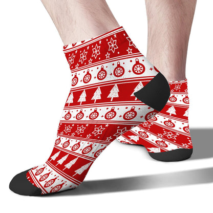 Funny Christmas Pattern Womens Socks Crew Dress Womens Sock