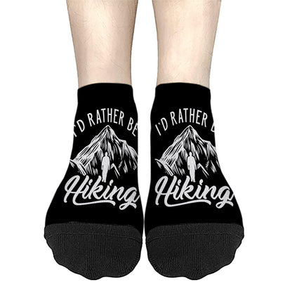 I'd Rather Be Hiking No Show Socks Womens No Show Women Sock