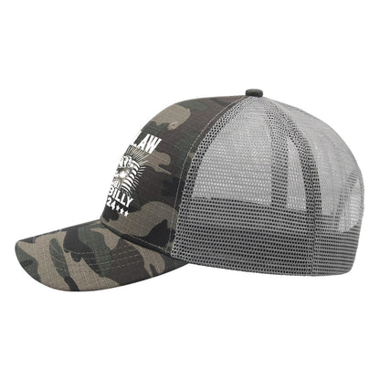 Outlaw Hillbilly Hat - AllBlack Fashion Hat for Men and Women