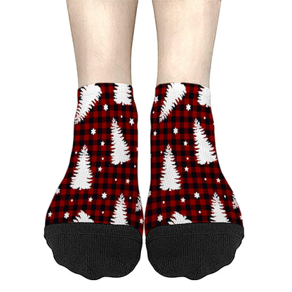 Funny Christmas Pattern Womens Socks Crew Dress Womens Sock