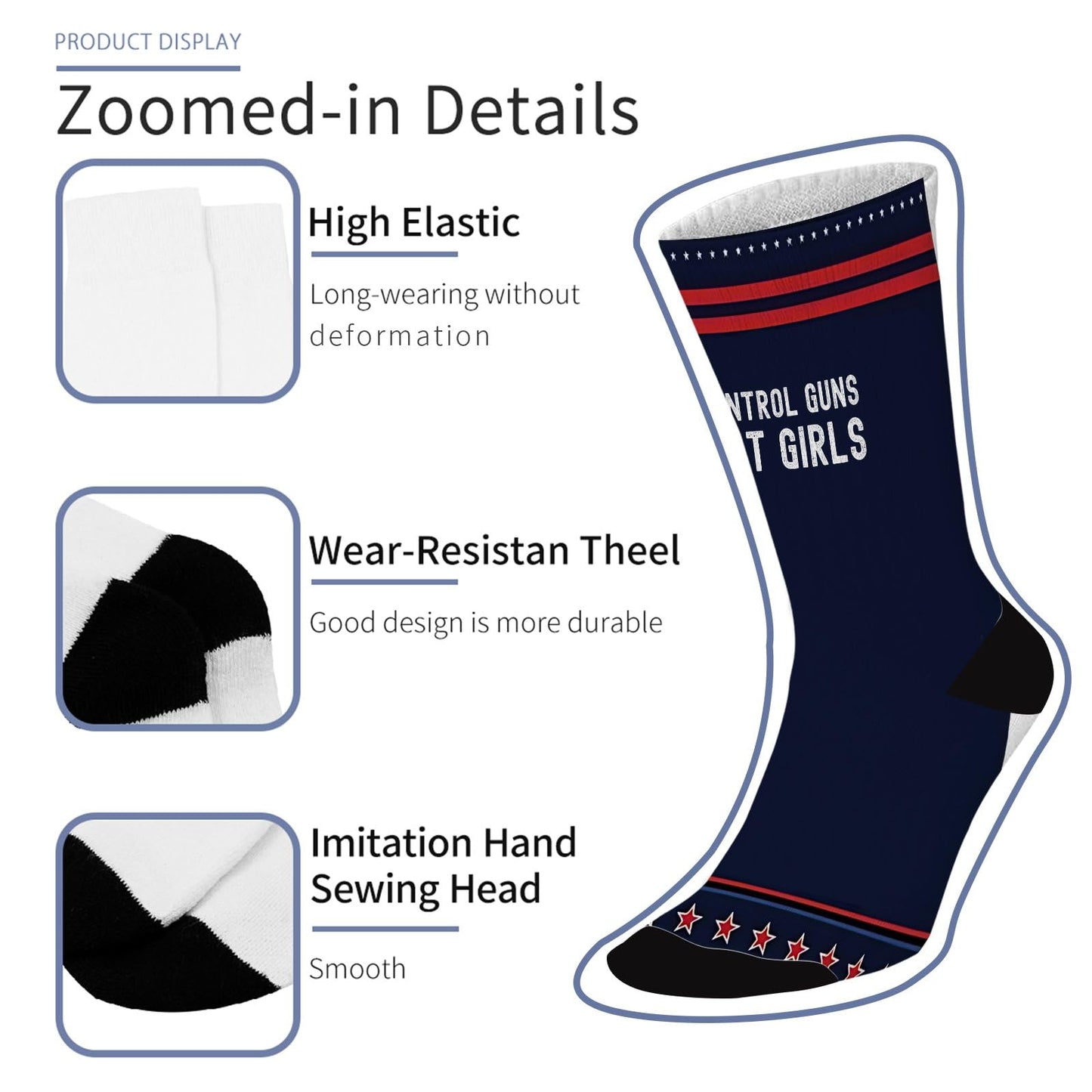 Empowerment Socks - Colorful Unisex Novelty Gift