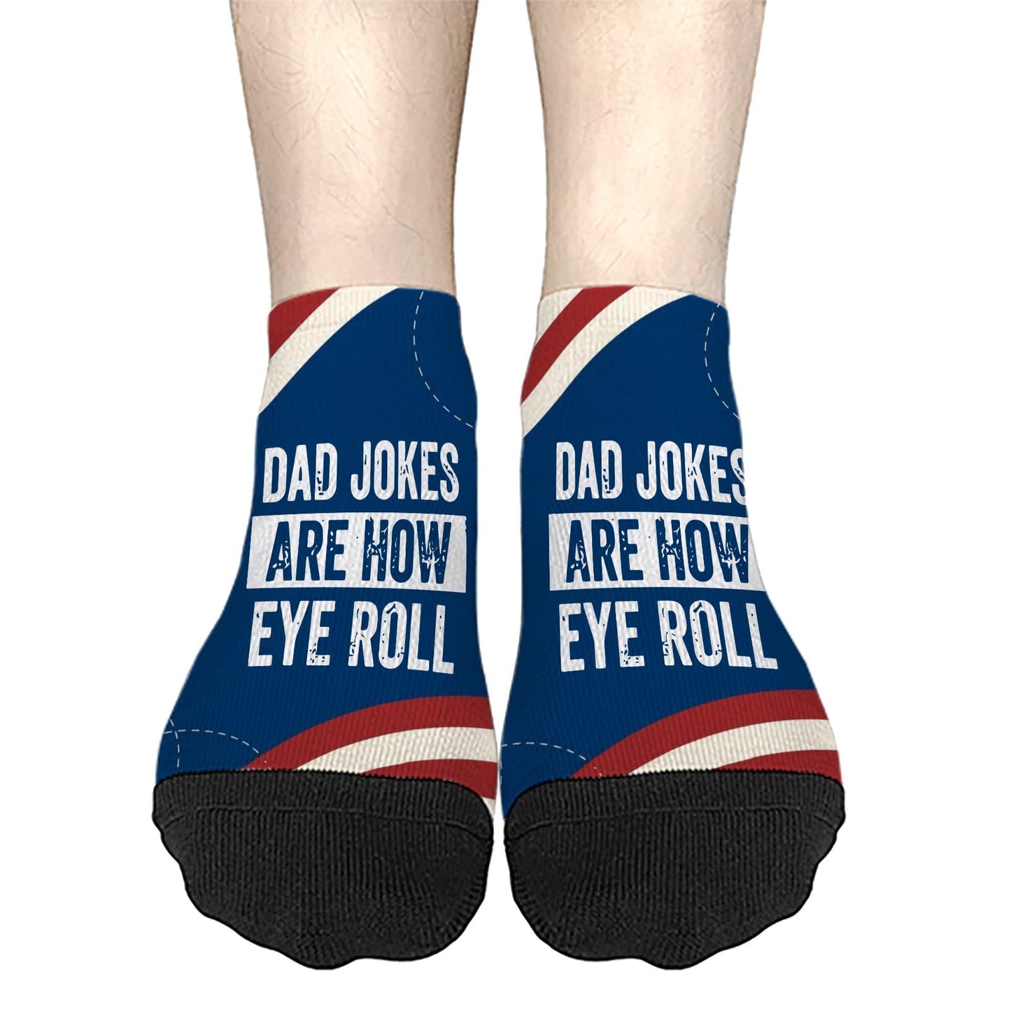 Dad Jokes Are How Eye Roll Cotton Socks Cotton Sock For Women's