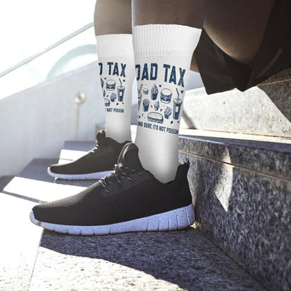 Dad Tax Definition Men Dress Socks