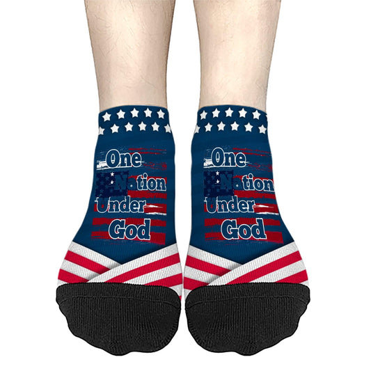 Under God Women's No Show Socks