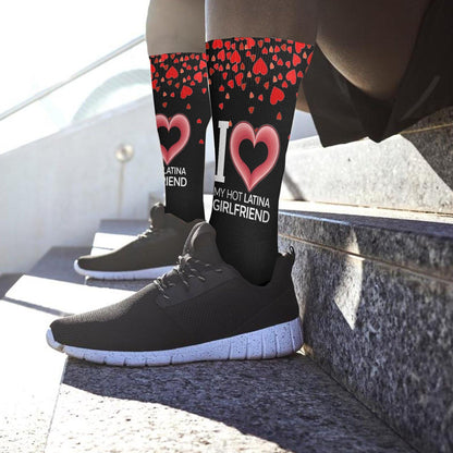 Latina Girlfriend High Socks - Women's Fashion Footwear