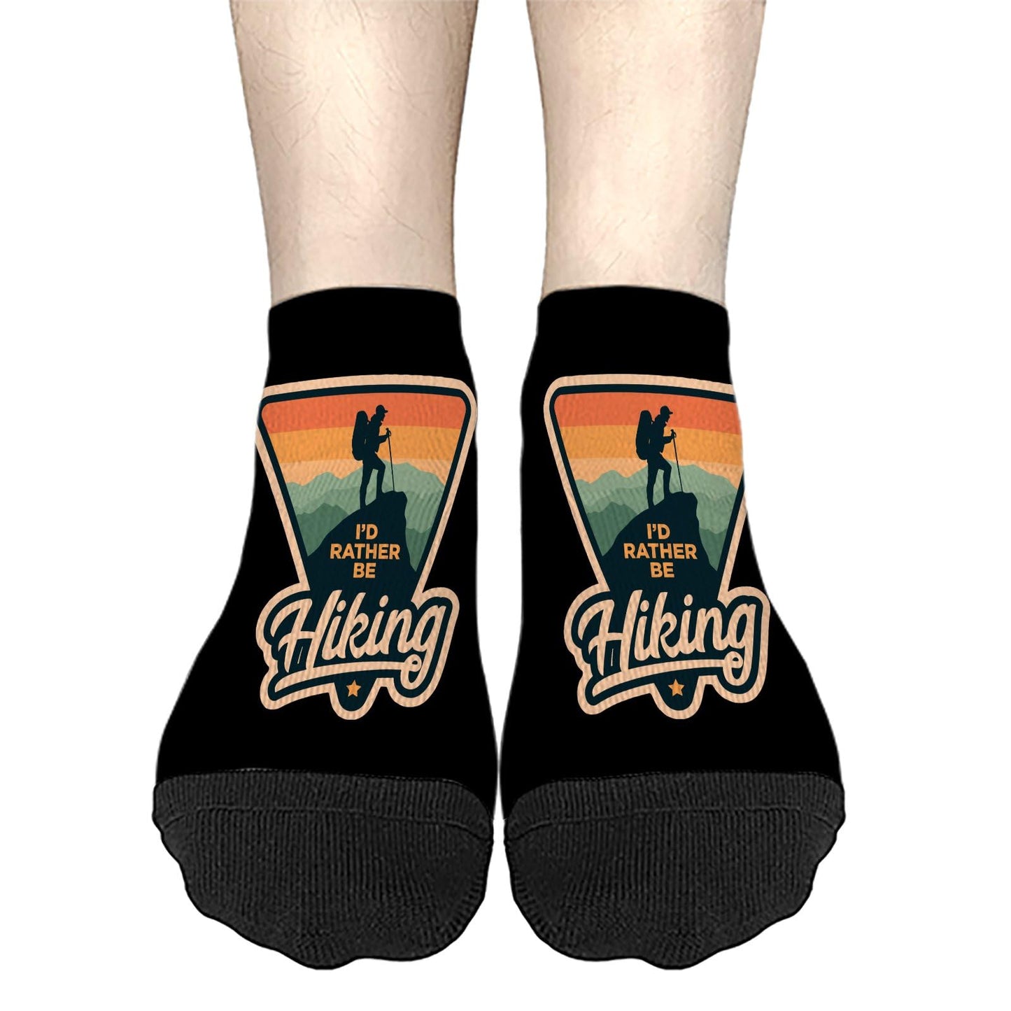 I'd Rather Be Hiking No Show Socks Womens No Show Women Sock