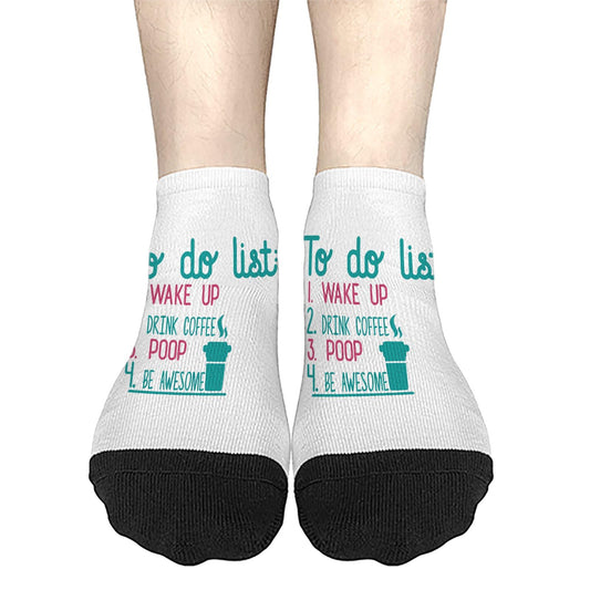 Morning Routine Motivation Socks