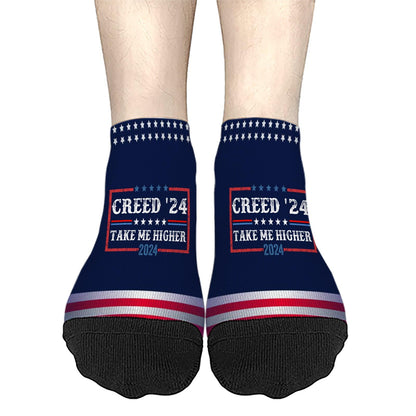 Creed '24 Take Me Higher Womens Low Cut Socks Ankle For Men Sock