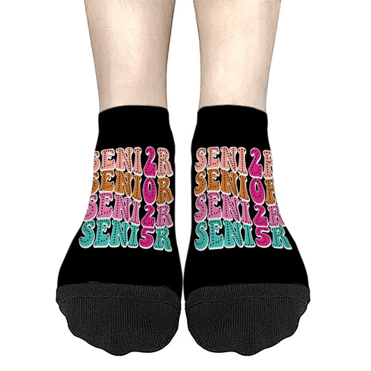 Class Of 2025 Senior House Womens Socks Ankle Liner Sock For Men's