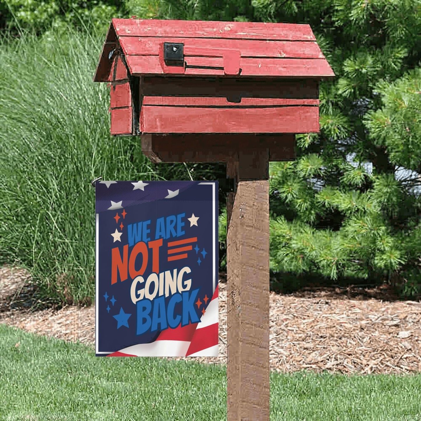 Gen Z People Power Outdoor Garden Flag